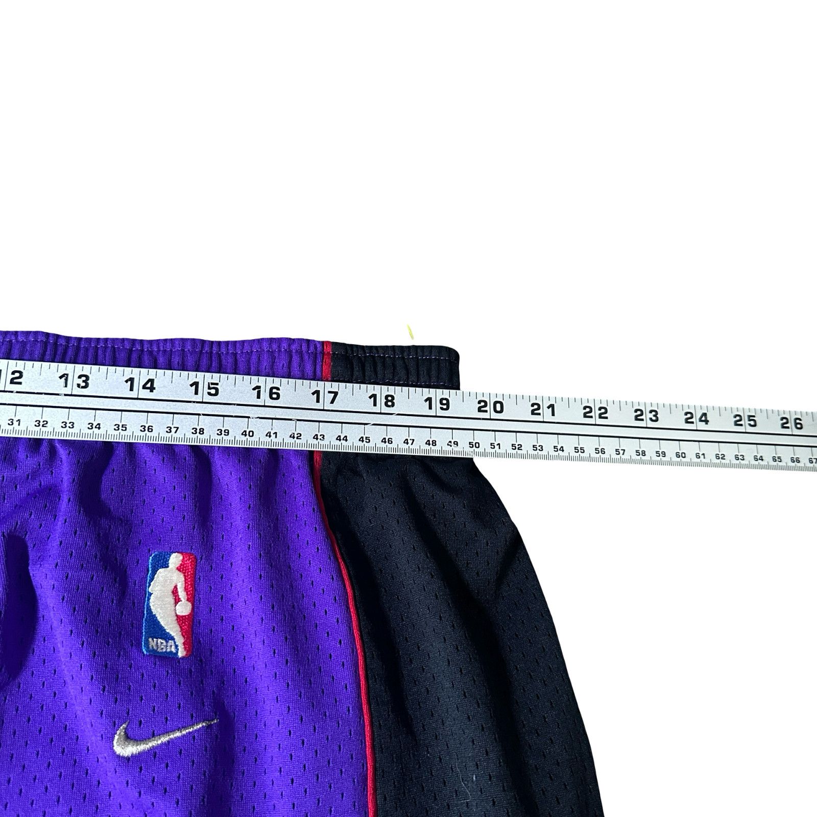 Other Vintage Nike Team NBA Toronto Raptors Shorts Men XL Purple Size US 36 / EU 52 - 9 Thumbnail