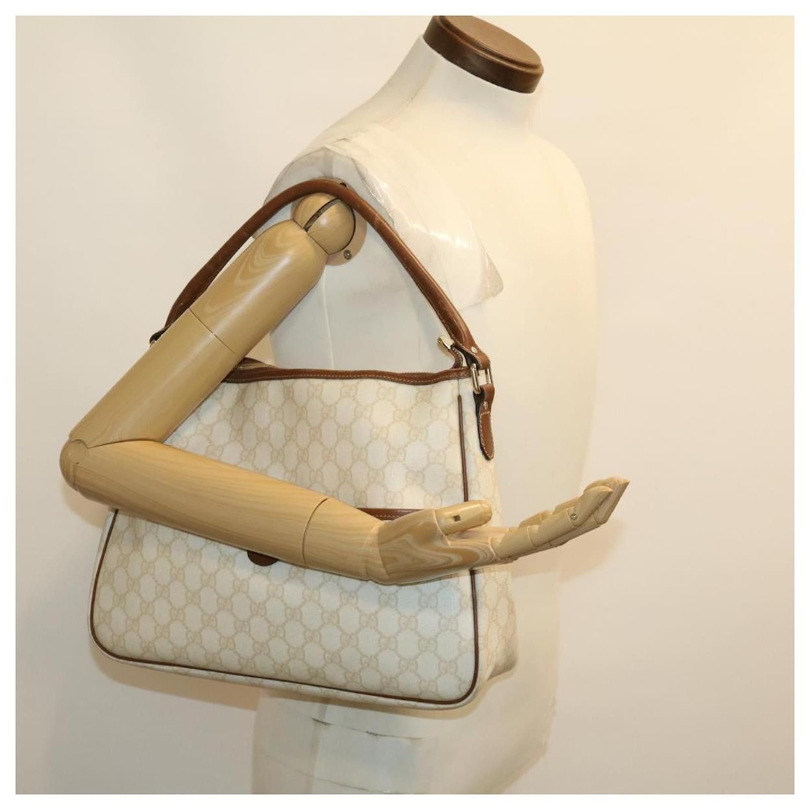 Gucci GUCCI GG Supreme Shoulder Bag Coated canvas Leather Size ONE SIZE - 3 Thumbnail