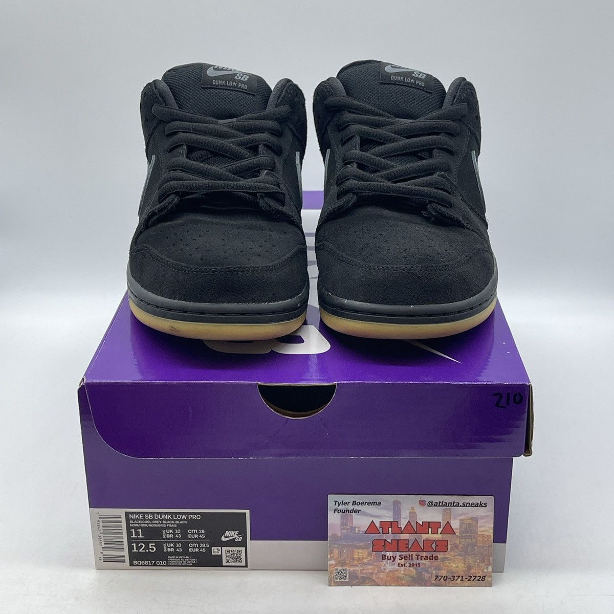 Nike Dunk low pro fog Size US 11 / EU 44 - 2 Thumbnail