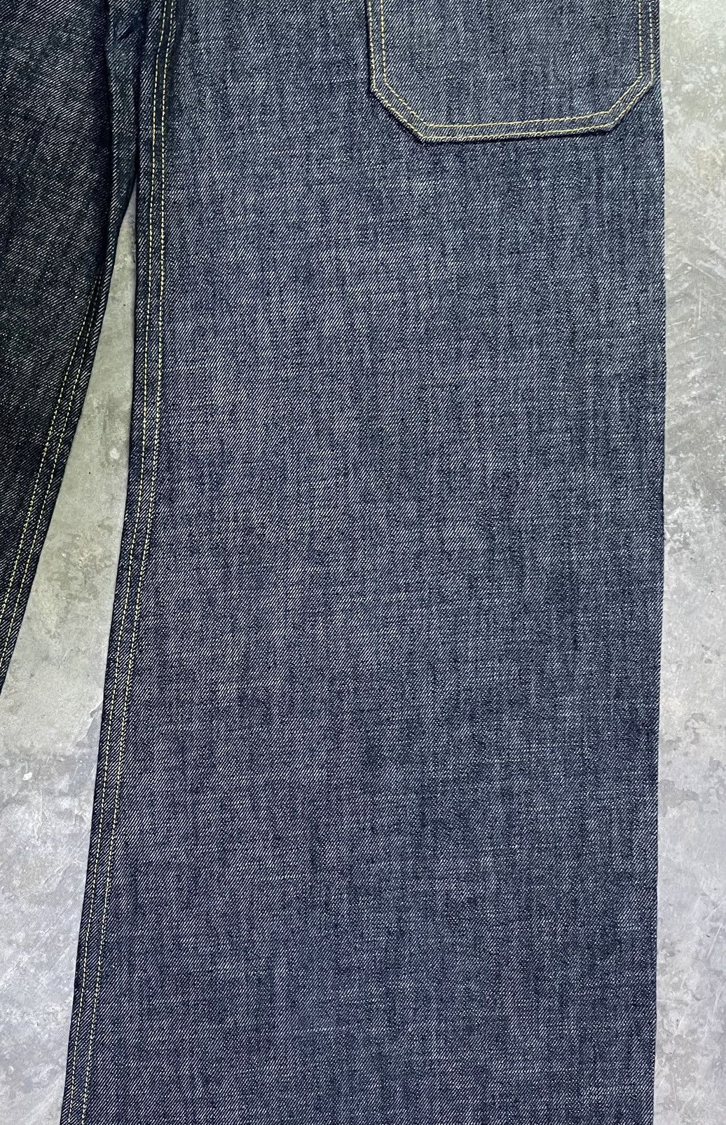 If Six Was Nine × Japanese Brand Super Flare Jeans Japan Chewin’ Bacco Size US 29 - 7 Thumbnail