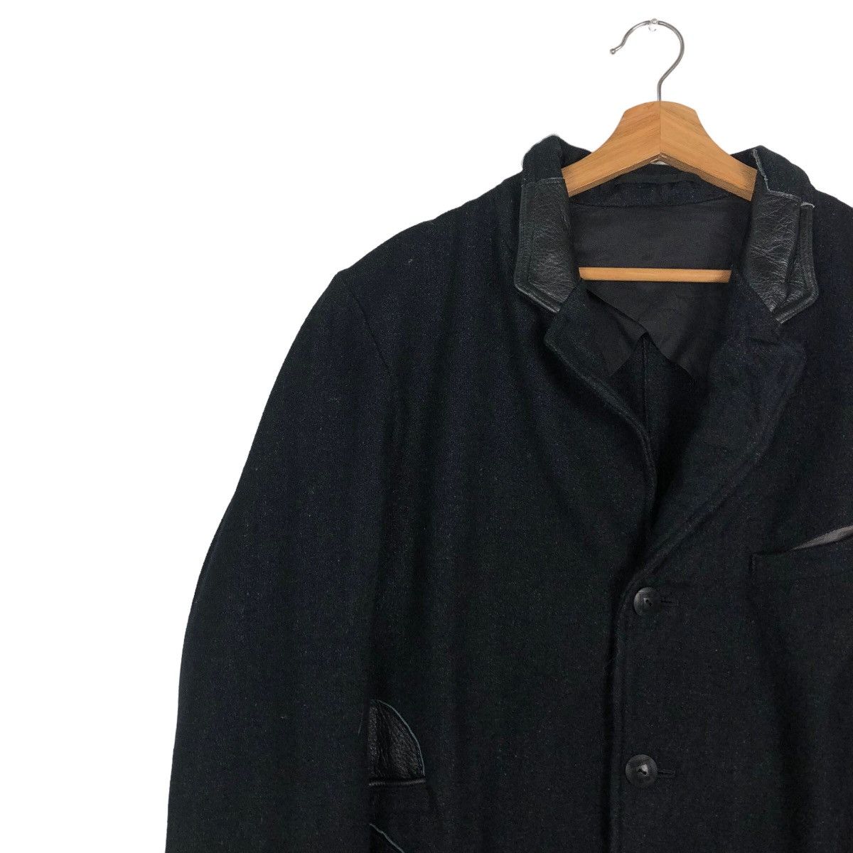 Issey Miyake 🔥Vintage Journal Standard Homestead Chore Jacket Leather Size US L / EU 52-54 / 3 - 7 Thumbnail