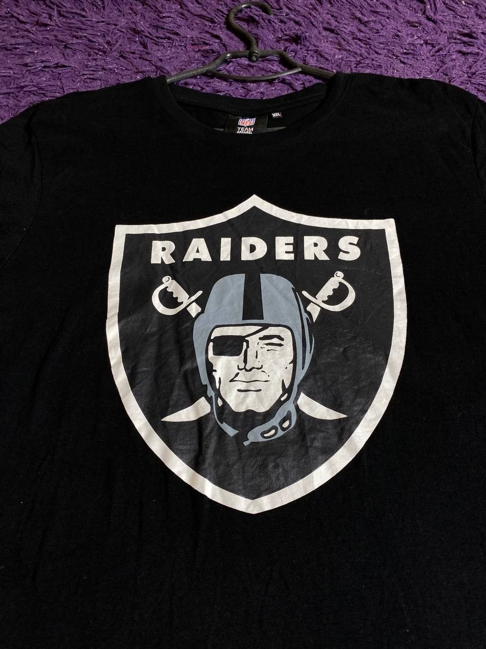 NFL × Vintage Vintage NHL Oakland Raiders Tshirt Streetwear Style Size US XXL / EU 58 / 5 - 12 Thumbnail