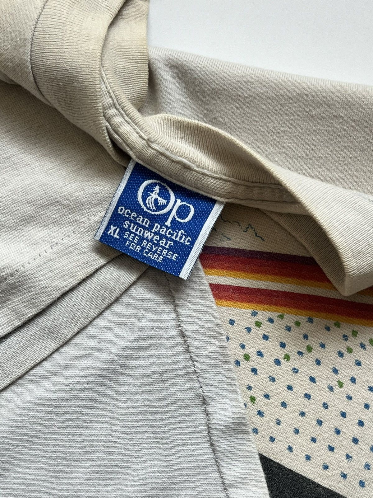 Ocean Pacific × Vintage 1980s Ocean Pacific Surf Vintage Tees Size US M / EU 48-50 / 2 - 2 Thumbnail