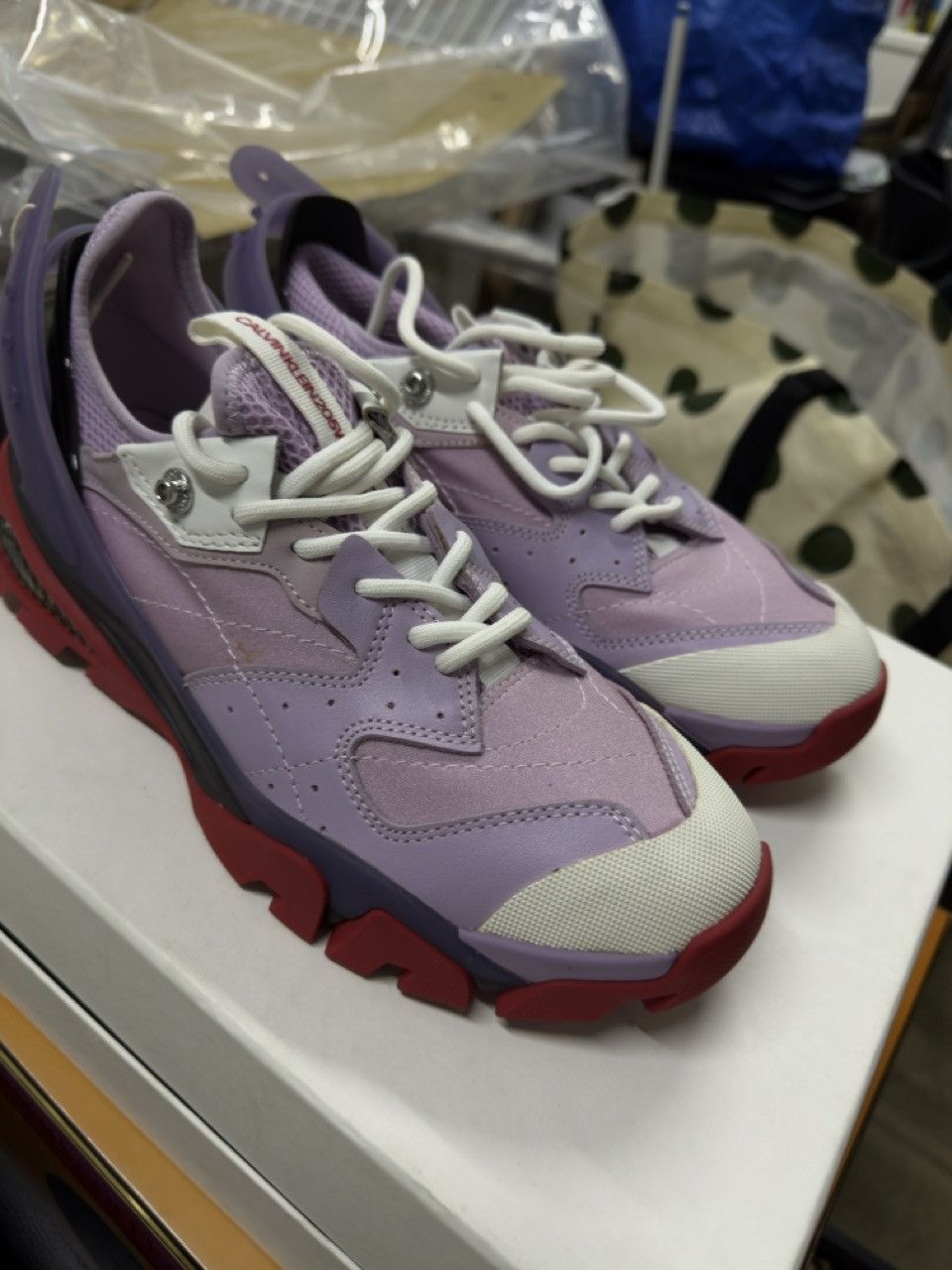Calvin Klein 205W39NYC Calvin Klein 205W39NYC FW2018 Carlos 10 Low-Cut Trainers Size US 7 / EU 40 - 1 Thumbnail