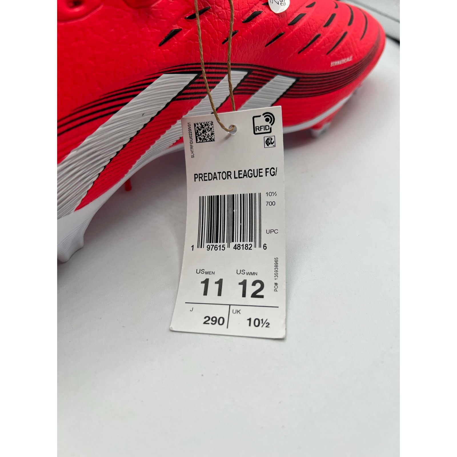 Adidas Adidas Predator League FG/MG “Pure Victory Pack” size 11 men Size US 11 / EU 44 - 7 Thumbnail