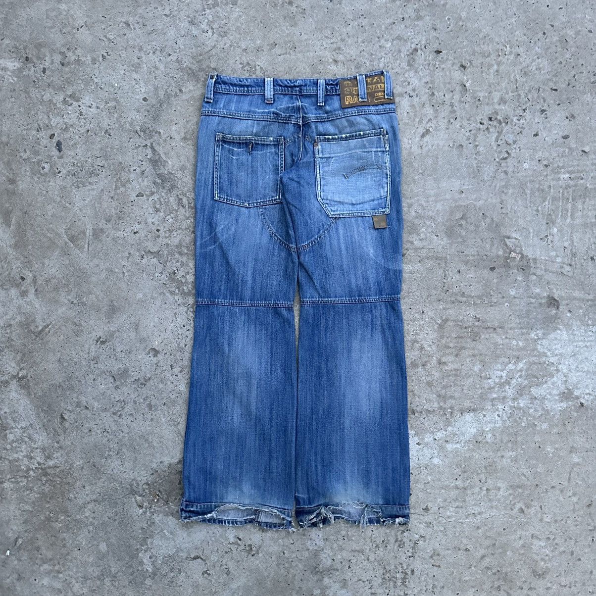 G-Star Vintage Ultra Rare G-Star Raw Jeans Size W30xL32 Crazy Fit Size US 30 / EU 46 - 2 Thumbnail