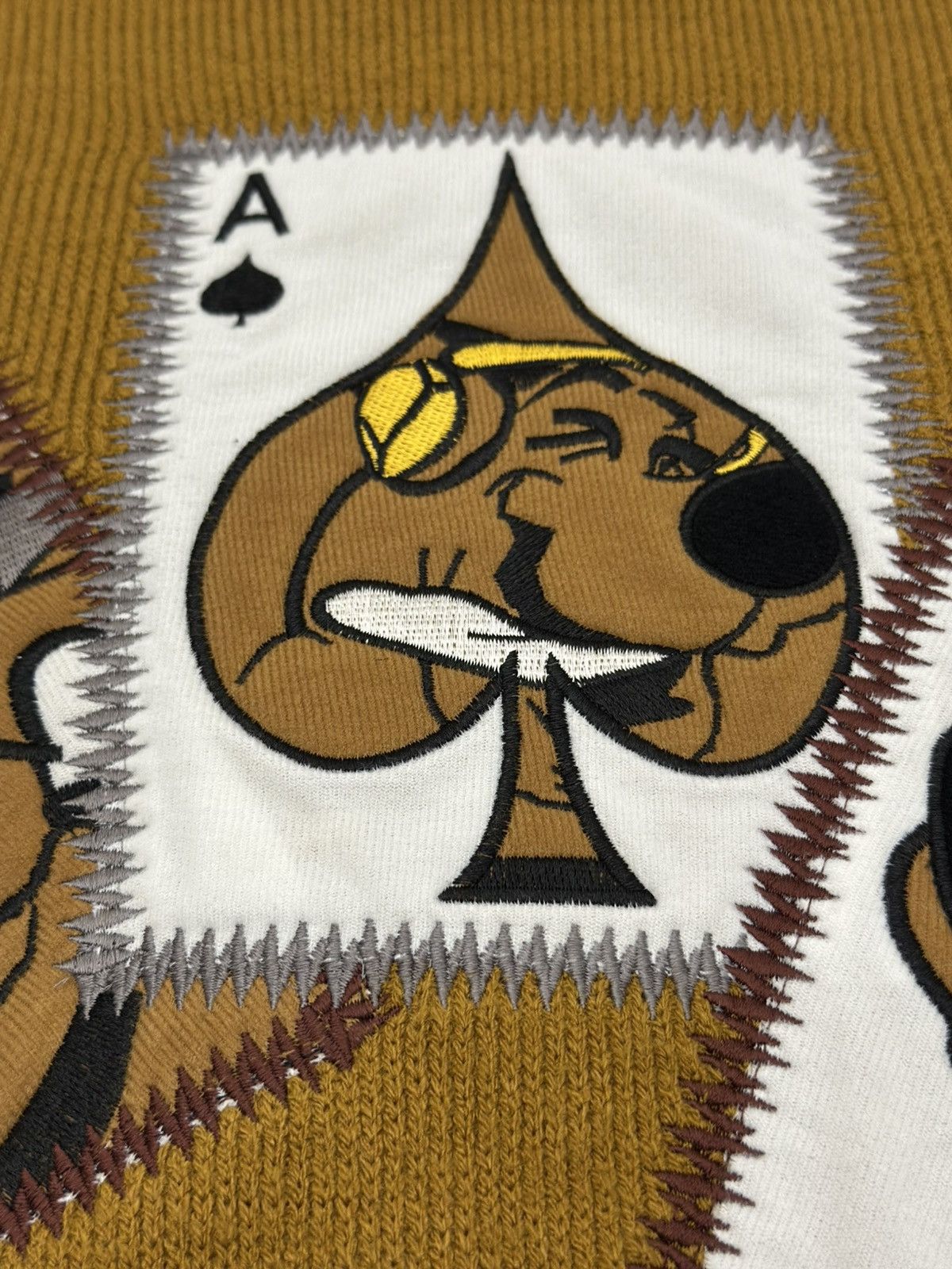 Cartoon Network Vintage 90s Godbody Junior Golden Brown Sweater Scooby Doo Size US M / EU 48-50 / 2 - 12 Thumbnail