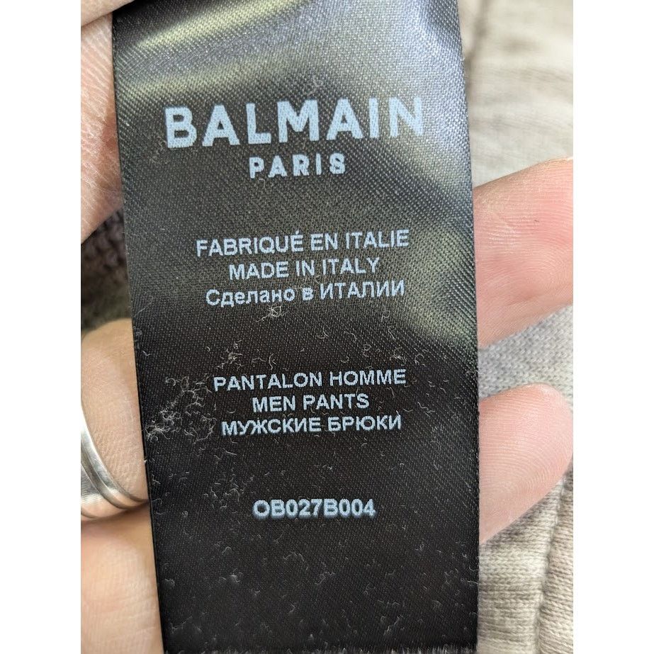 Balmain o1rshd1 Sweatpant & Jogger in White Size US 32 / EU 48 - 19 Thumbnail