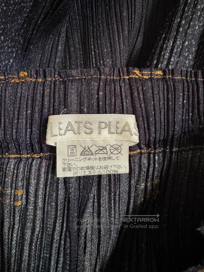 Issey Miyake Issey Miyake size:1 Pleated Series Blue Jeans Size 22" - 7 Thumbnail