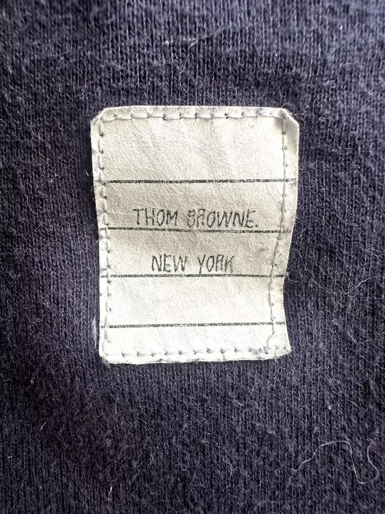 Thom Browne Thom Browne Blue classic hoodie Size US L / EU 52-54 / 3 - 4 Thumbnail