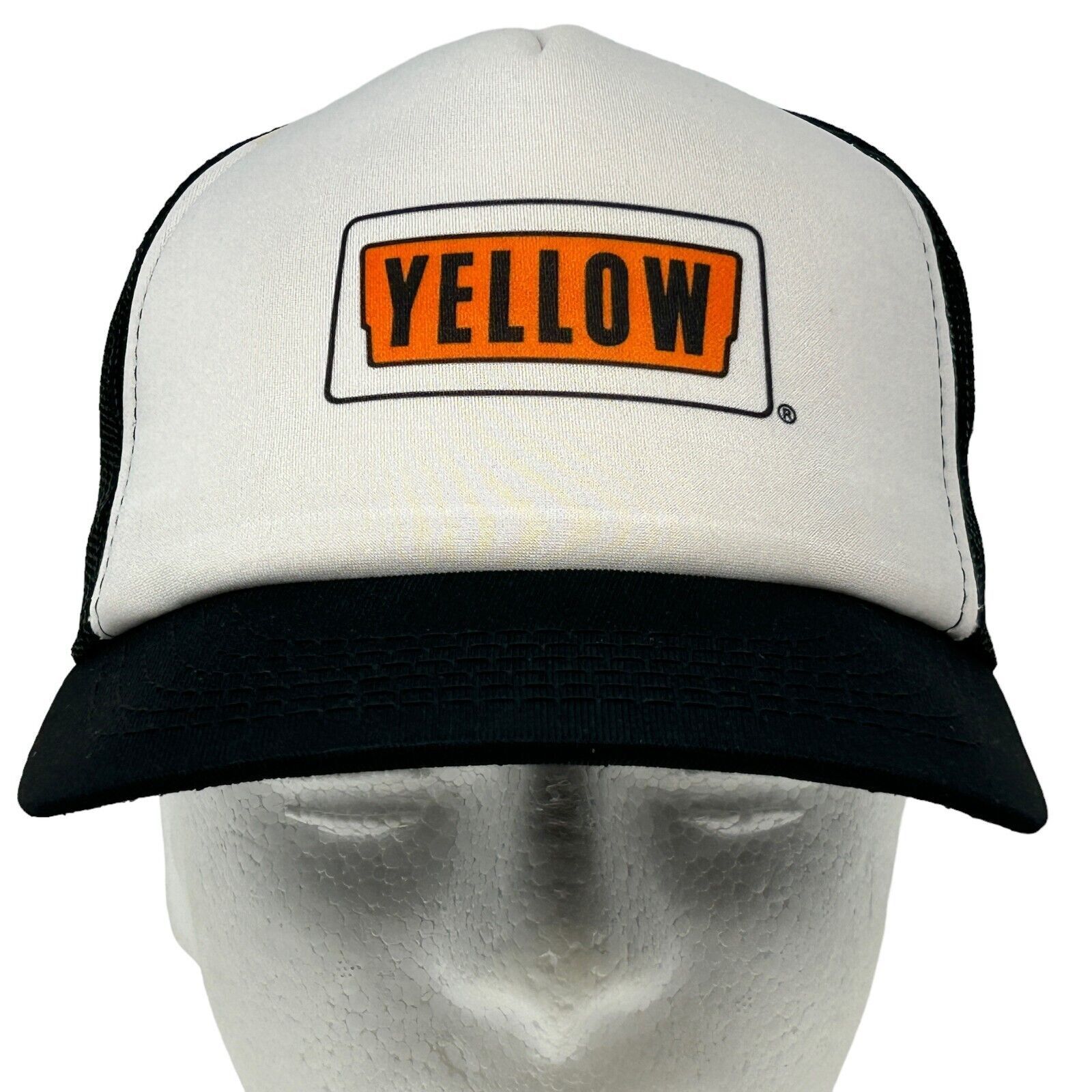 Vintage Vintage 90s Yellow Corporation Trucker Hat Baseball Cap Size ONE SIZE - 2 Thumbnail