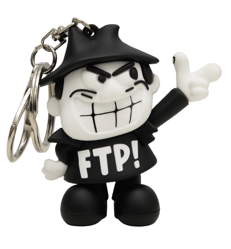 Fuck The Population FTP Boris Keychain Size ONE SIZE - 1 Thumbnail