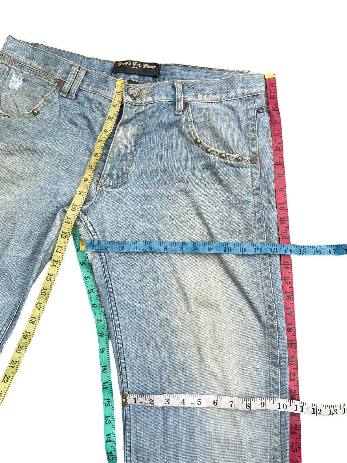 Other Vintage People For Peace Faded Distresed Size US 40 / EU 56 - 17 Thumbnail