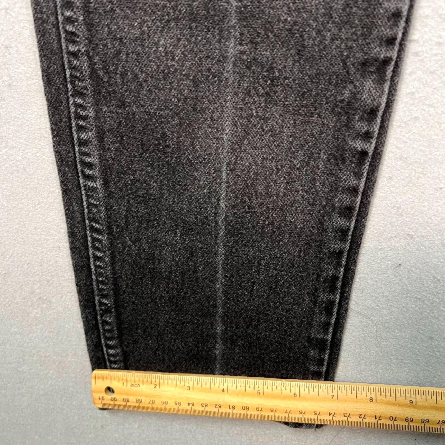 Wrangler VINTAGE Wrangler Womens Jeans Black High-Waisted Straight Denim Cotton 26 Inseam 34 Womens Jeans Men? Size 26" / US 2 / IT 38 - 7 Thumbnail