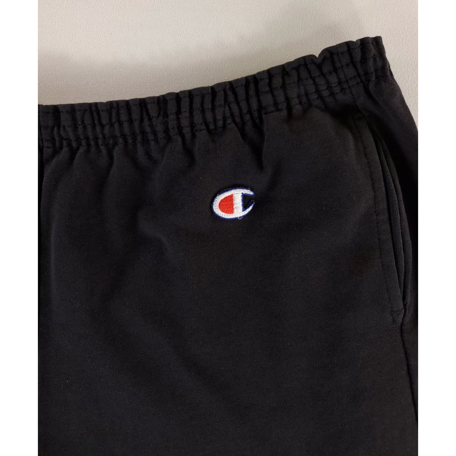 Champion VINTAGE Champion Shorts Athletic VTG Made USA Elastic Waist Black Mens XL 40-42 Men Size US 36 / EU 52 - 3 Thumbnail