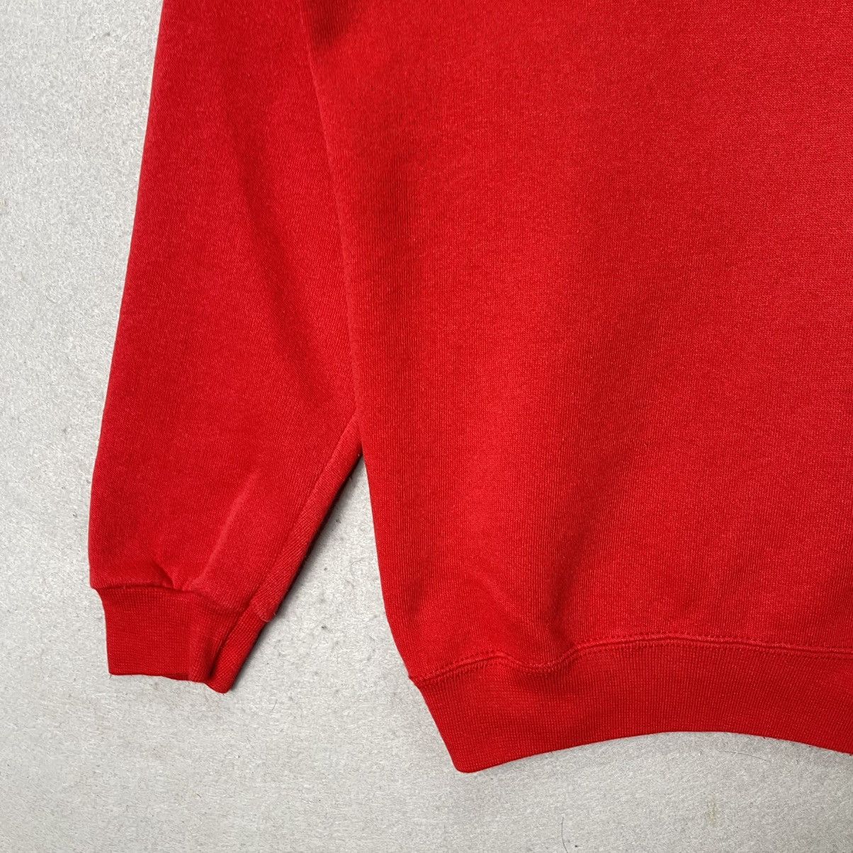 Vans Vintage Vans USA Big Logo Crewneck Sweatshirt Red Skate Size US M / EU 48-50 / 2 - 7 Thumbnail