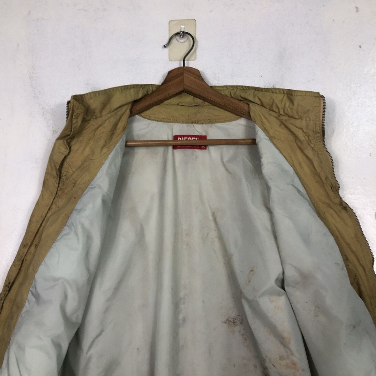 Japanese Brand 📌Biker Jacket Diesel Insulated Bondage Size US XL / EU 56 / 4 - 19 Thumbnail