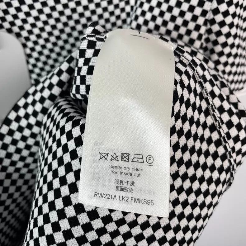 Louis Vuitton Louis Vuitton 2022ss black and white checkerboard short sl Size S / US 4 / IT 40 - 8 Thumbnail