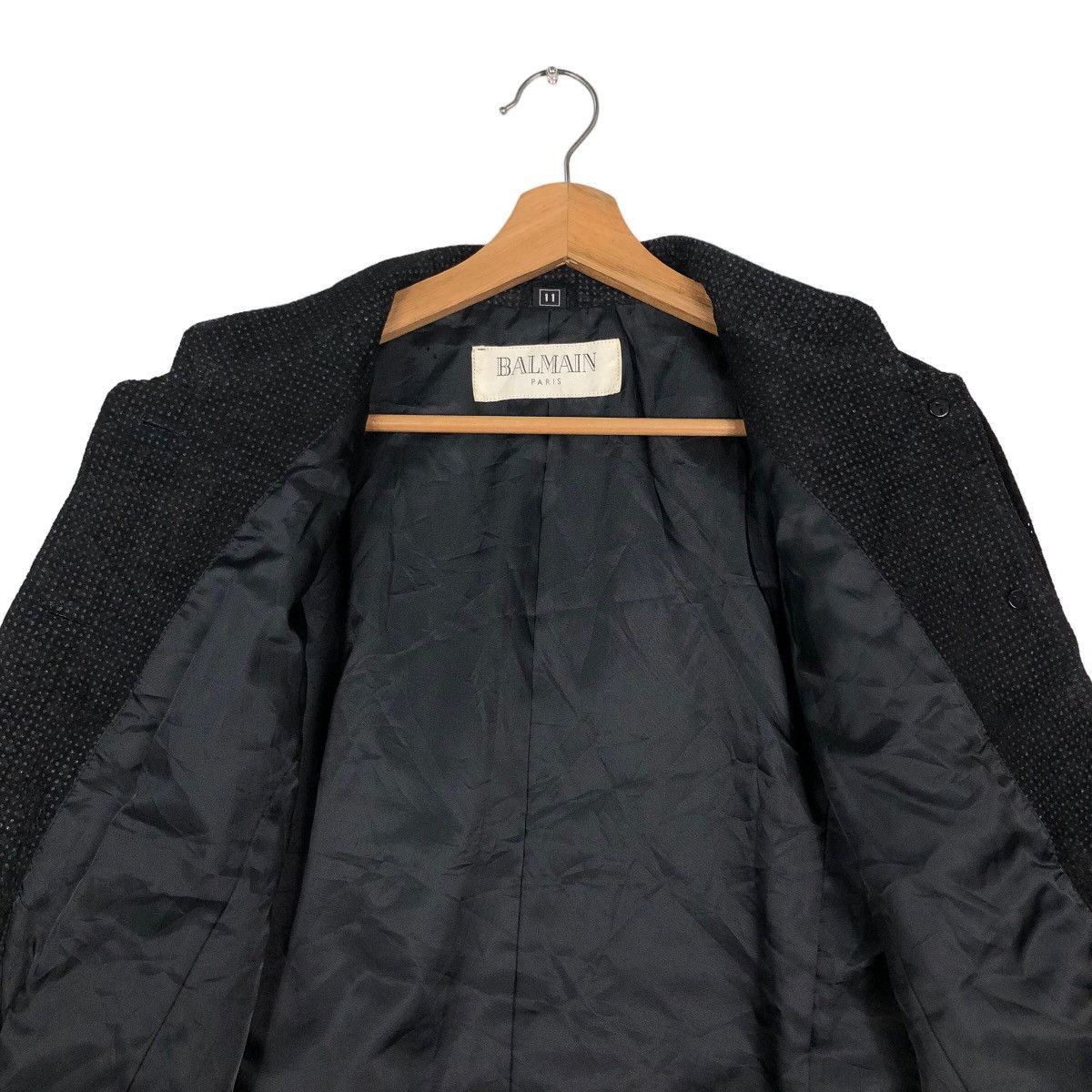 Balmain 🔥VINTAGE CROPPED COATS JACKET BALMAIN PARIS Size M / US 6-8 / IT 42-44 - 14 Thumbnail