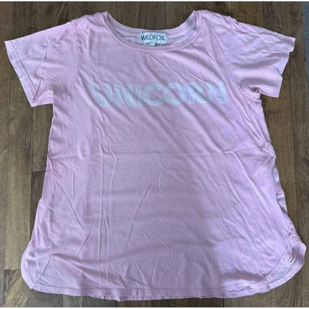 Wildfox Wildfox Pink “UNICORN” Graphic Tee Shirt Women’s M cotton Size M / US 6-8 / IT 42-44 - 1 Thumbnail