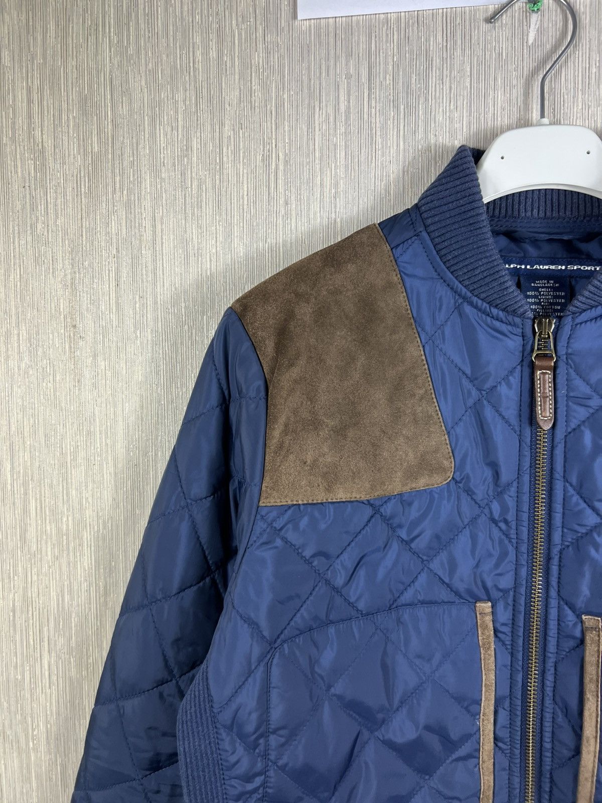 Ralph Lauren Vintage Ralph Lauren Sport suede leather quilted down jacket Size M / US 6-8 / IT 42-44 - 5 Thumbnail