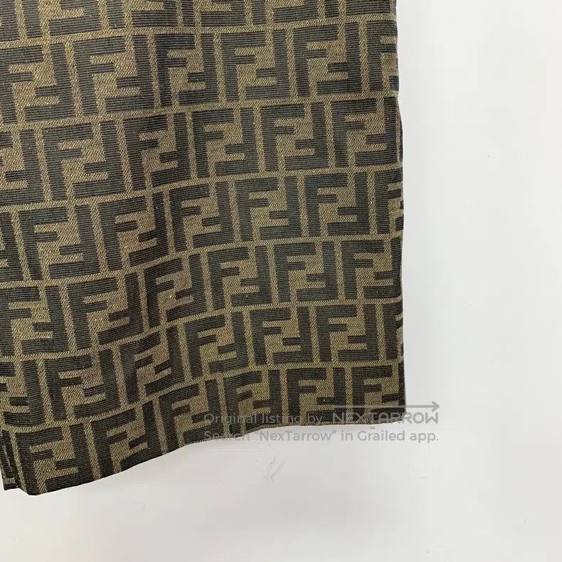Fendi Fendi Dark brown logo all-over print casual shorts Size US 30 / EU 46 - 4 Thumbnail