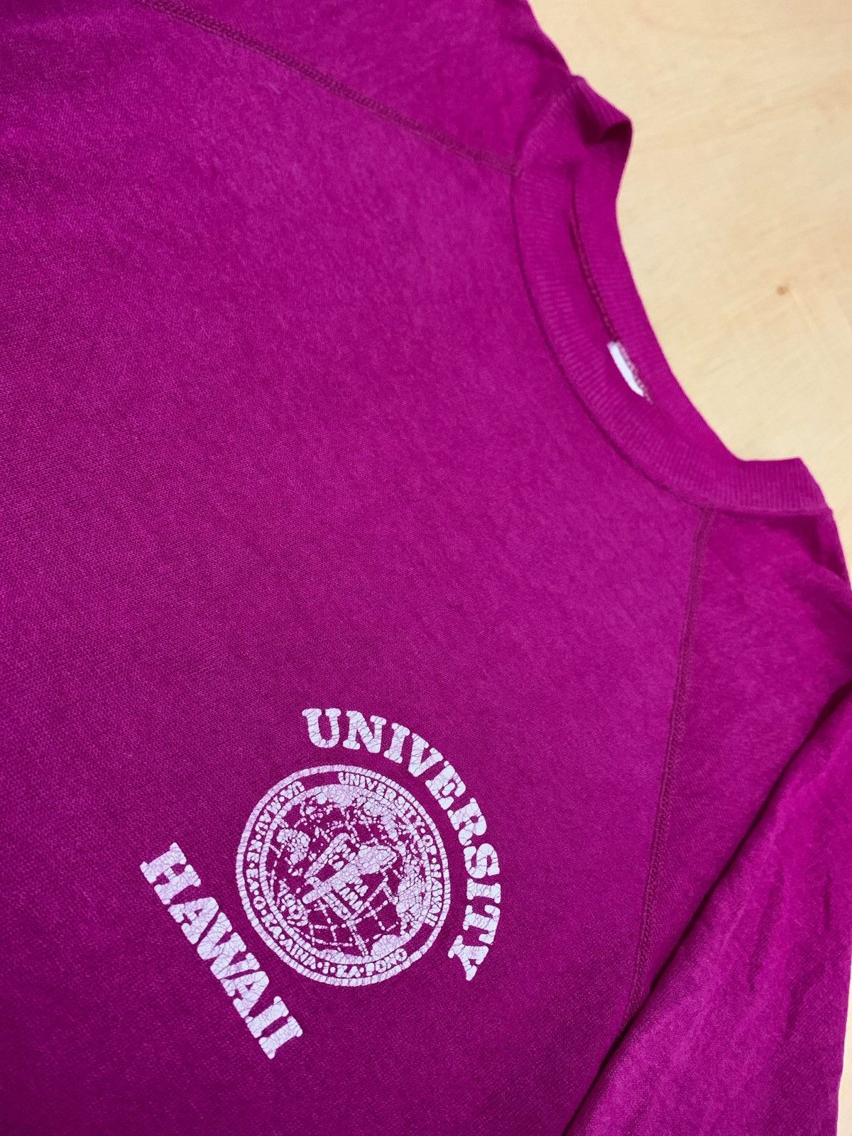 Vintage Vintage 80s University Hawaii Sweatshirt Size US L / EU 52-54 / 3 - 5 Thumbnail