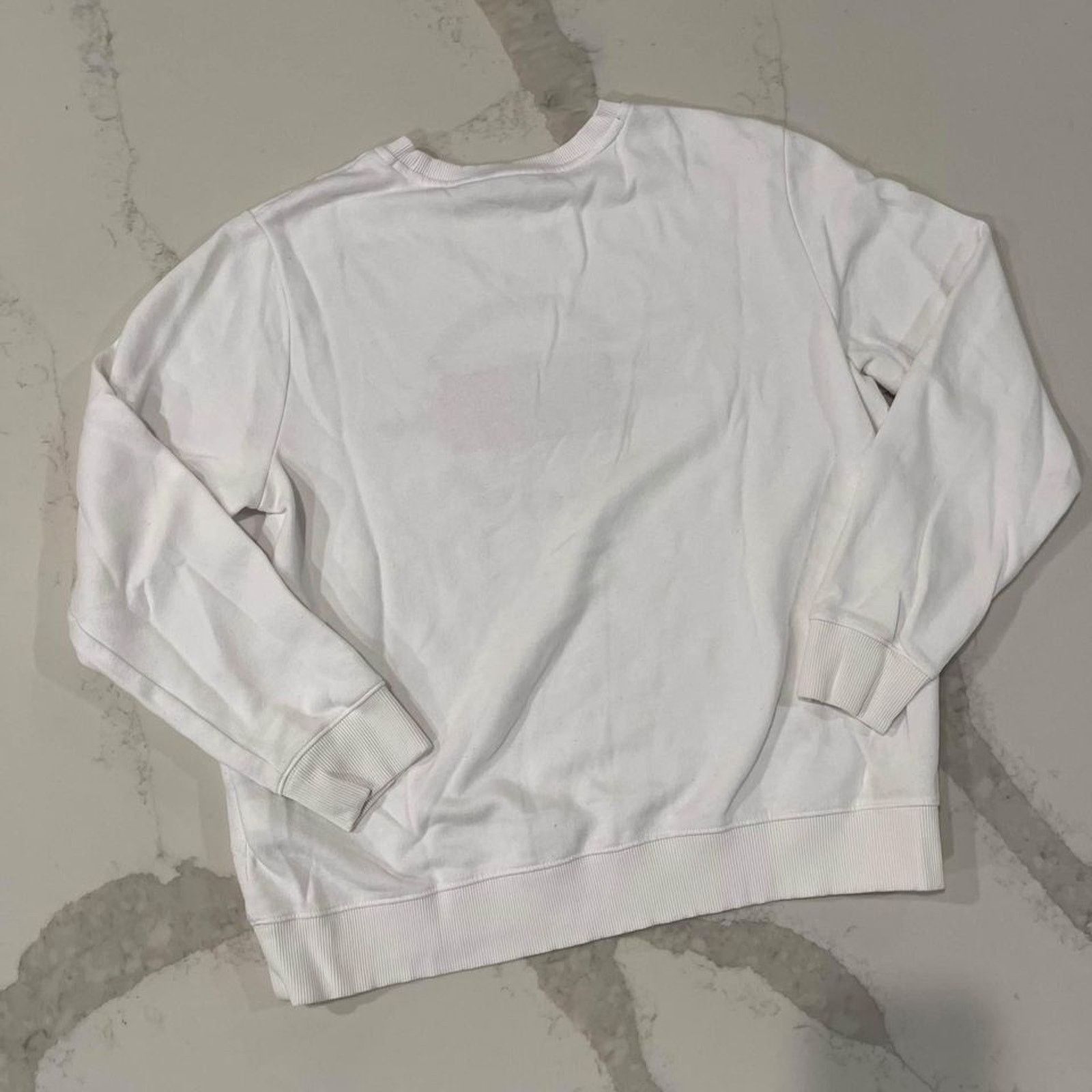 Tommy Hilfiger Tommy Hilfiger Sweatshirt New York Logo Pullover Women Large Size L / US 10 / IT 46 - 4 Thumbnail