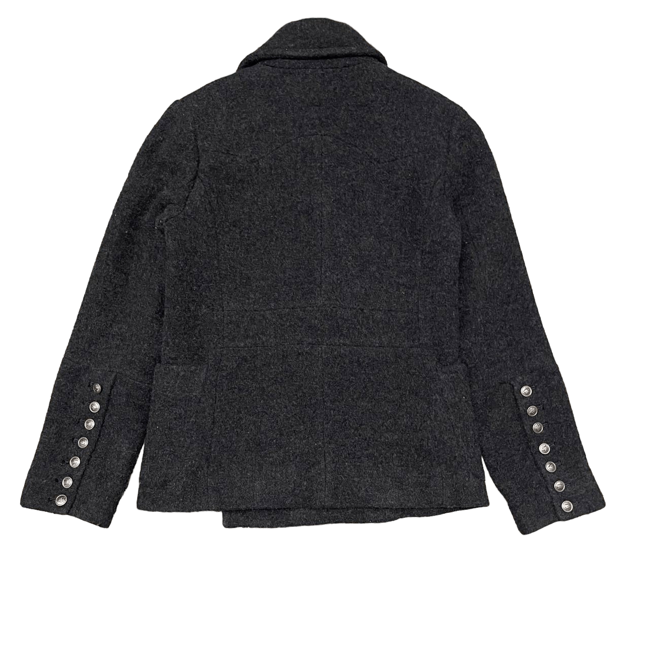 Issey Miyake Vintage Sunao Kuwahara by Issey Miyake Wool Coat Size US S / EU 44-46 / 1 - 10 Thumbnail