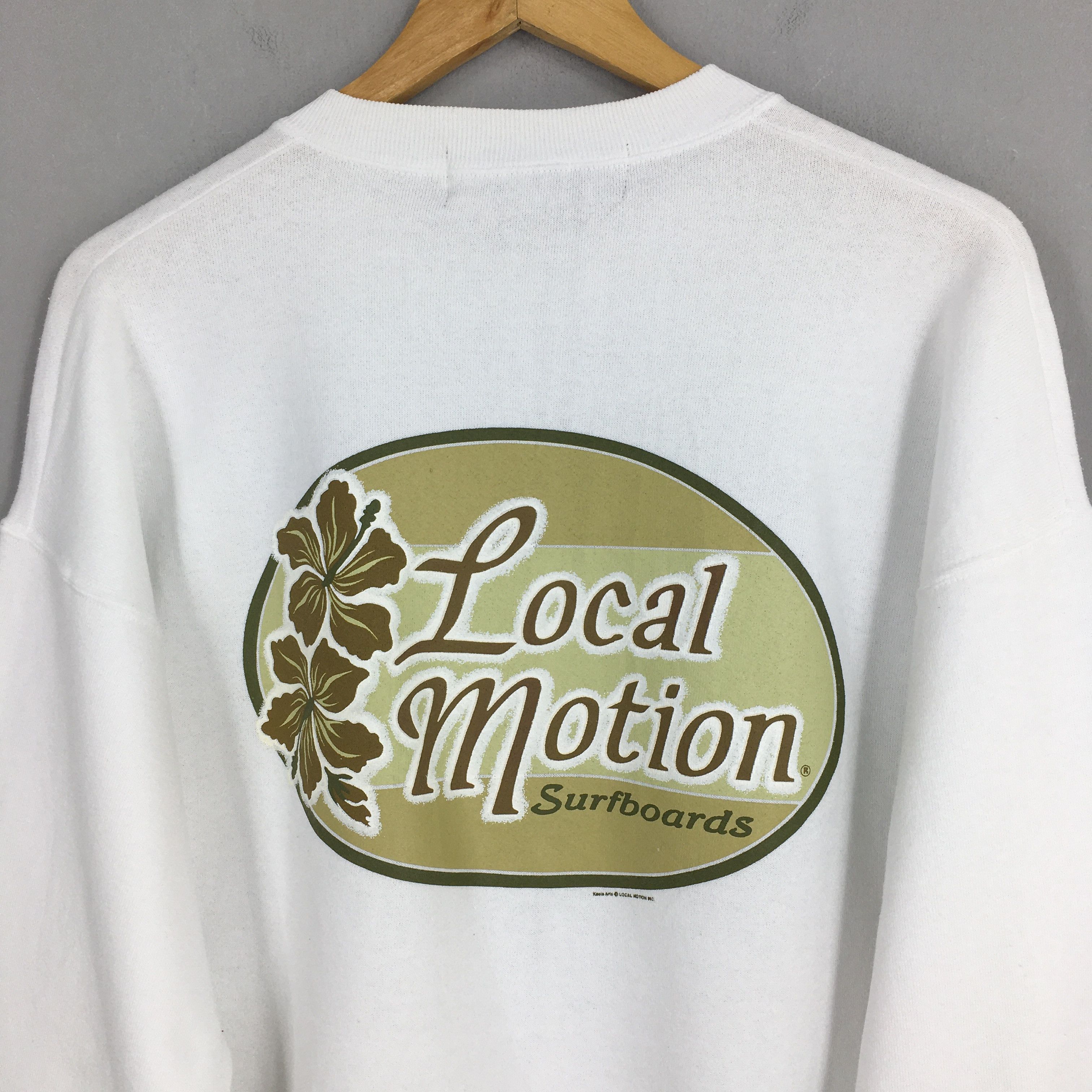 Other Vintage 80's Local Motion Hawaii Sweatshirt Large Size US L / EU 52-54 / 3 - 3 Thumbnail
