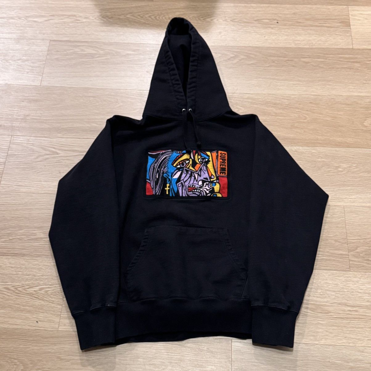 Supreme Picasso Chainstitch Hoodie Rare Af
