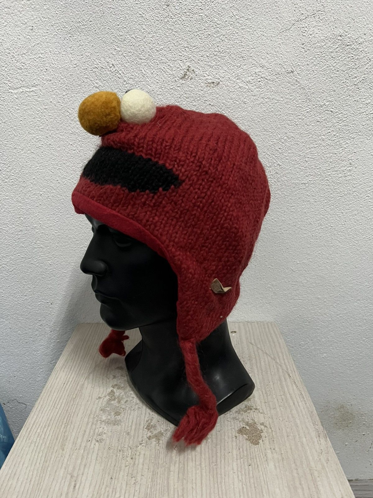 Handmade Handmade Sesame Street Earflap Beanie Hat Size ONE SIZE - 3 Thumbnail