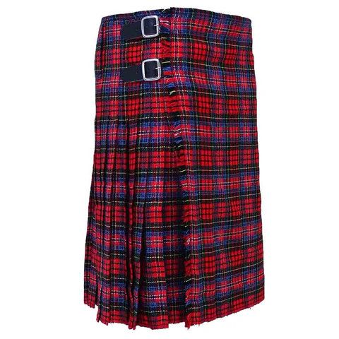 Handmade × Other tartan Scottish Kilt MacPherson 8 Yards Size US 34 / EU 50 - 2 Thumbnail