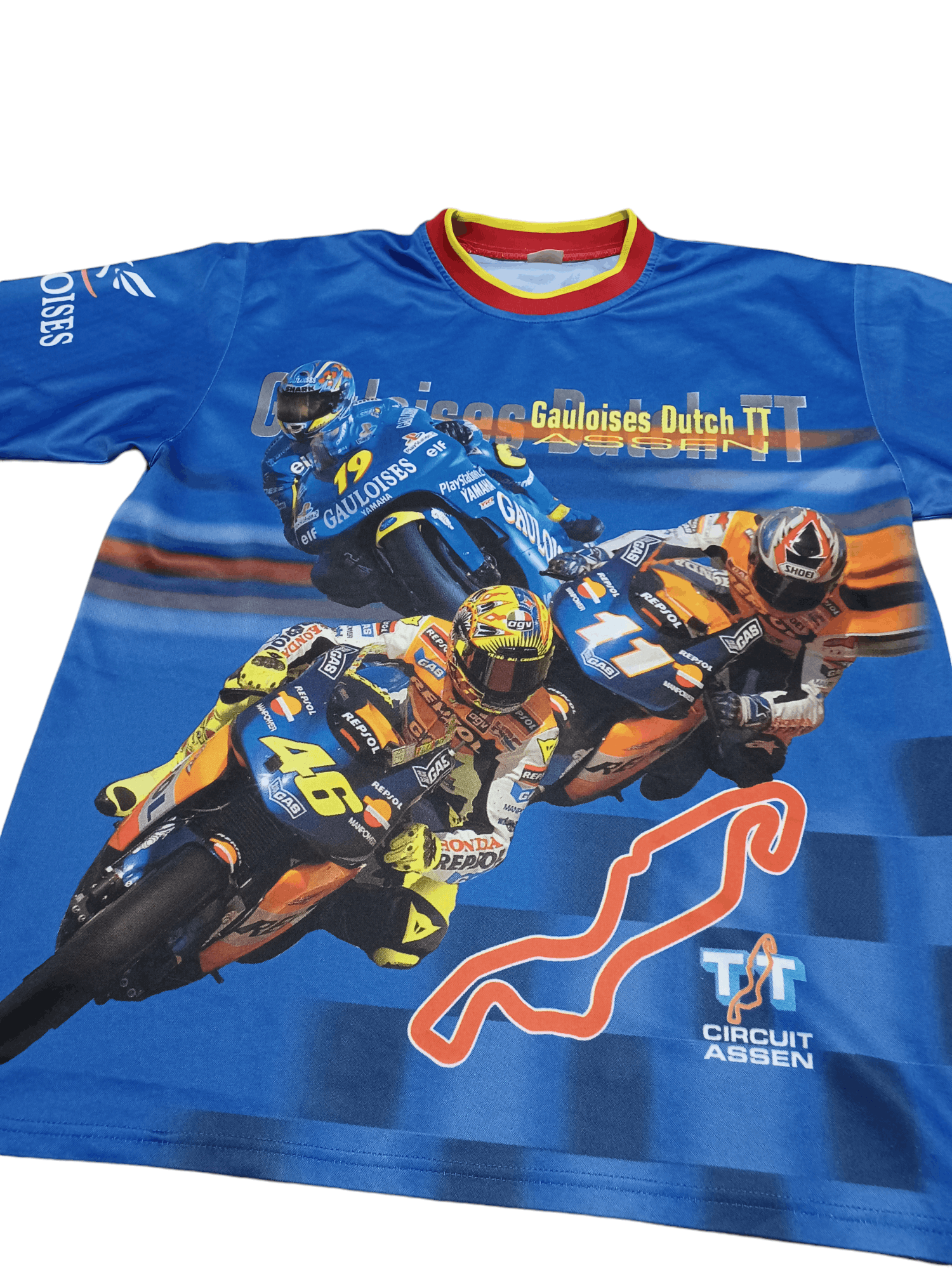 Other VINTAGE RACING MOTO BIKES HONDA FULL PRINTED TEE JERSEY Size US XXL / EU 58 / 5 - 2 Thumbnail