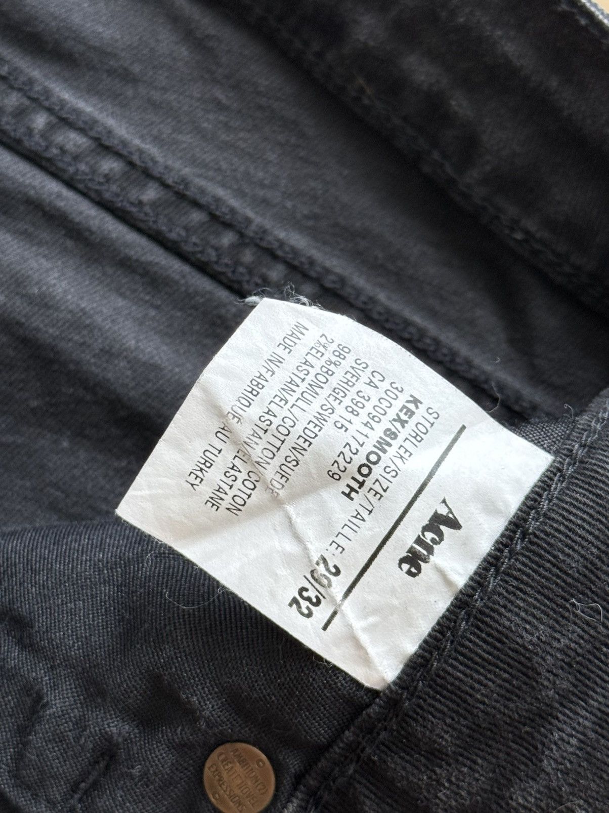 Acne Studios Acne Studios Kex Smooth black Denim Jeans pants Size 29" - 5 Thumbnail