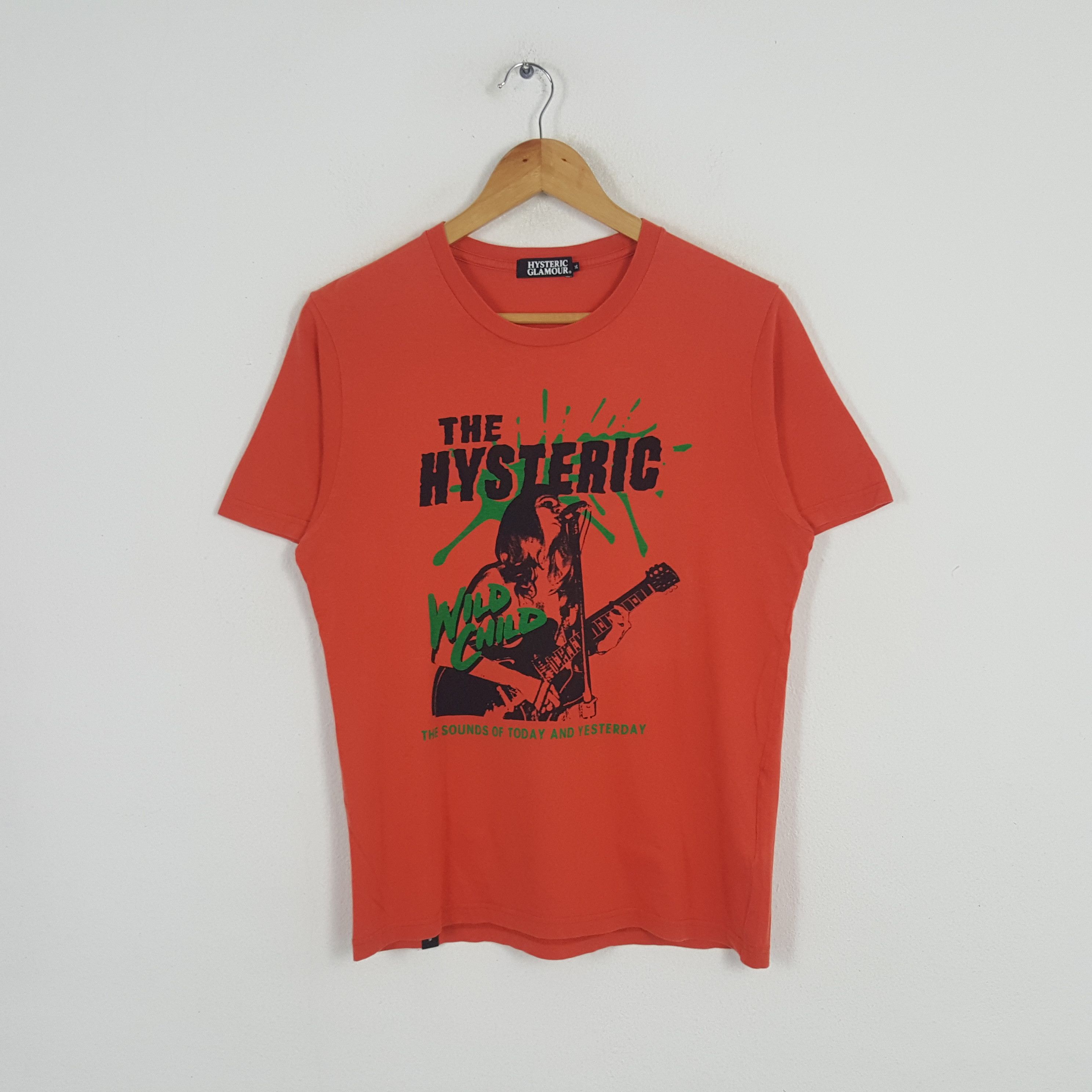 Hysteric Glamour Vintage The Hysteric Glamour Japanese Rock Parody Tshirt Size US M / EU 48-50 / 2 - 1 Thumbnail