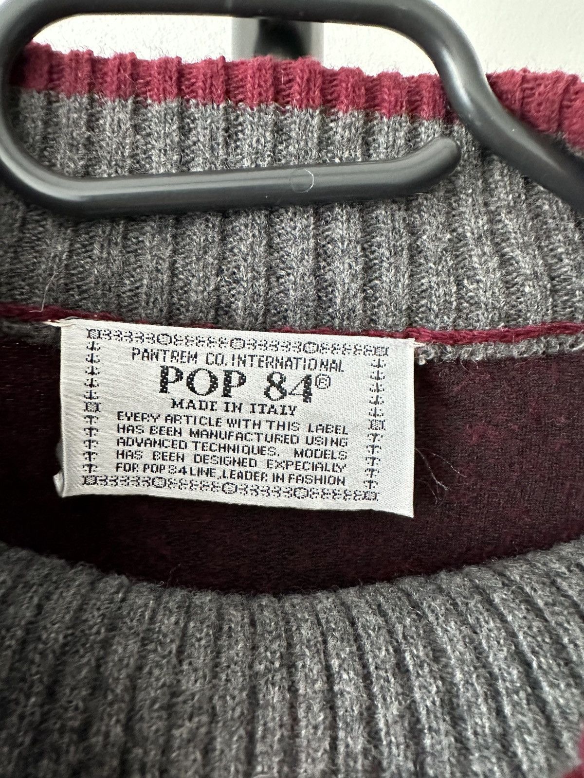 POP84 POP 84 wool blend jumper sweater L-XL Vintage Size US XL / EU 56 / 4 - 5 Thumbnail