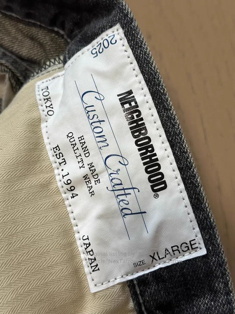 Neighborhood Neighborhood size XL Washed Patch Denim Pants Size US 27 - 7 Thumbnail