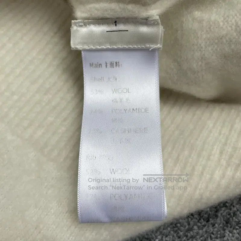 Louis Vuitton Louis Vuitton Cream Wool Blend T. Size M / US 6-8 / IT 42-44 - 5 Thumbnail