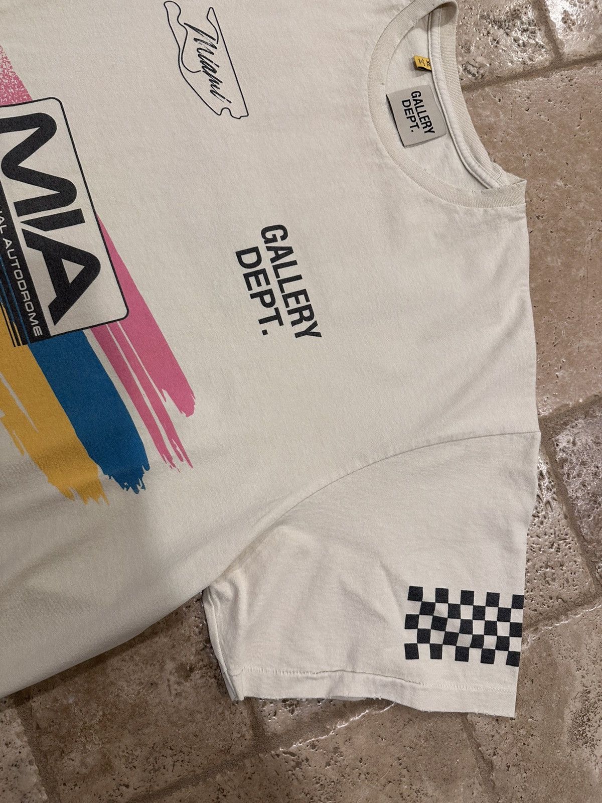 Gallery Dept. Gallery Dept x F1 Miami Grand Prix Exclusive SS Tee Size US XL / EU 56 / 4 - 5 Thumbnail