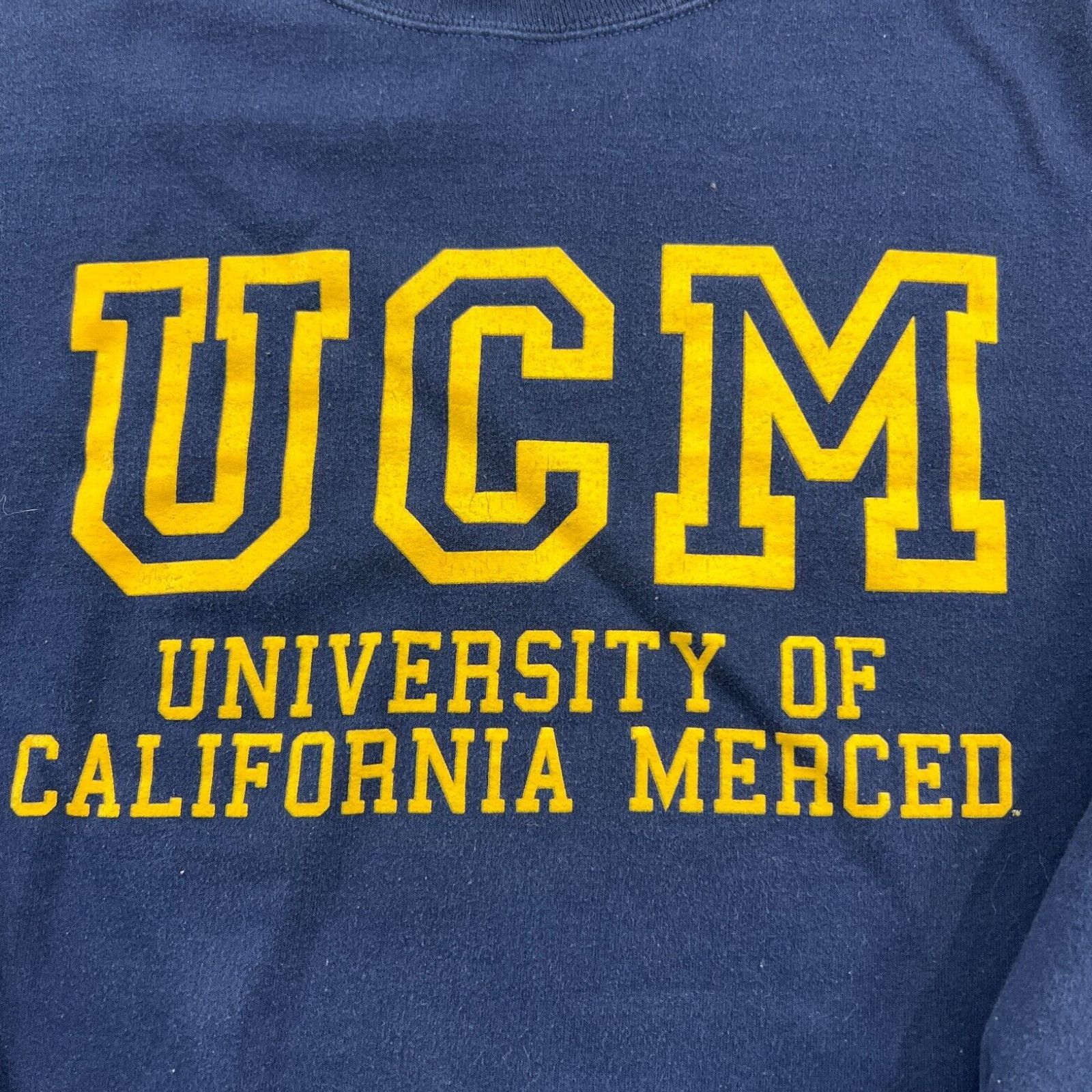 Jerzees UCM Sweatshirt Size M Womens University Of California Merced Pullover Blue Grailed