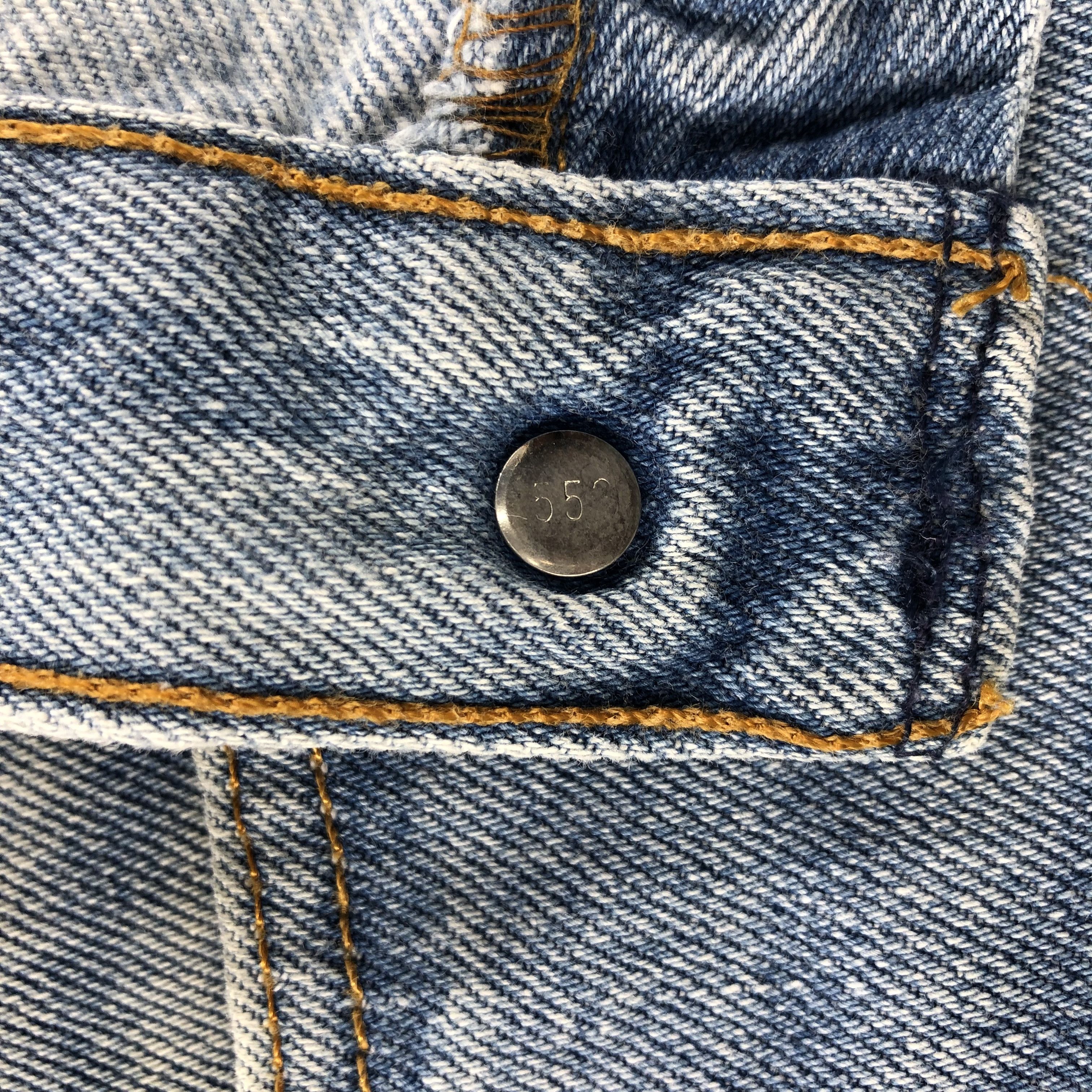 Levi's Vintage 90s Blue Wash Levis 501 Jeans-JM3035 Size US 32 / EU 48 - 13 Thumbnail
