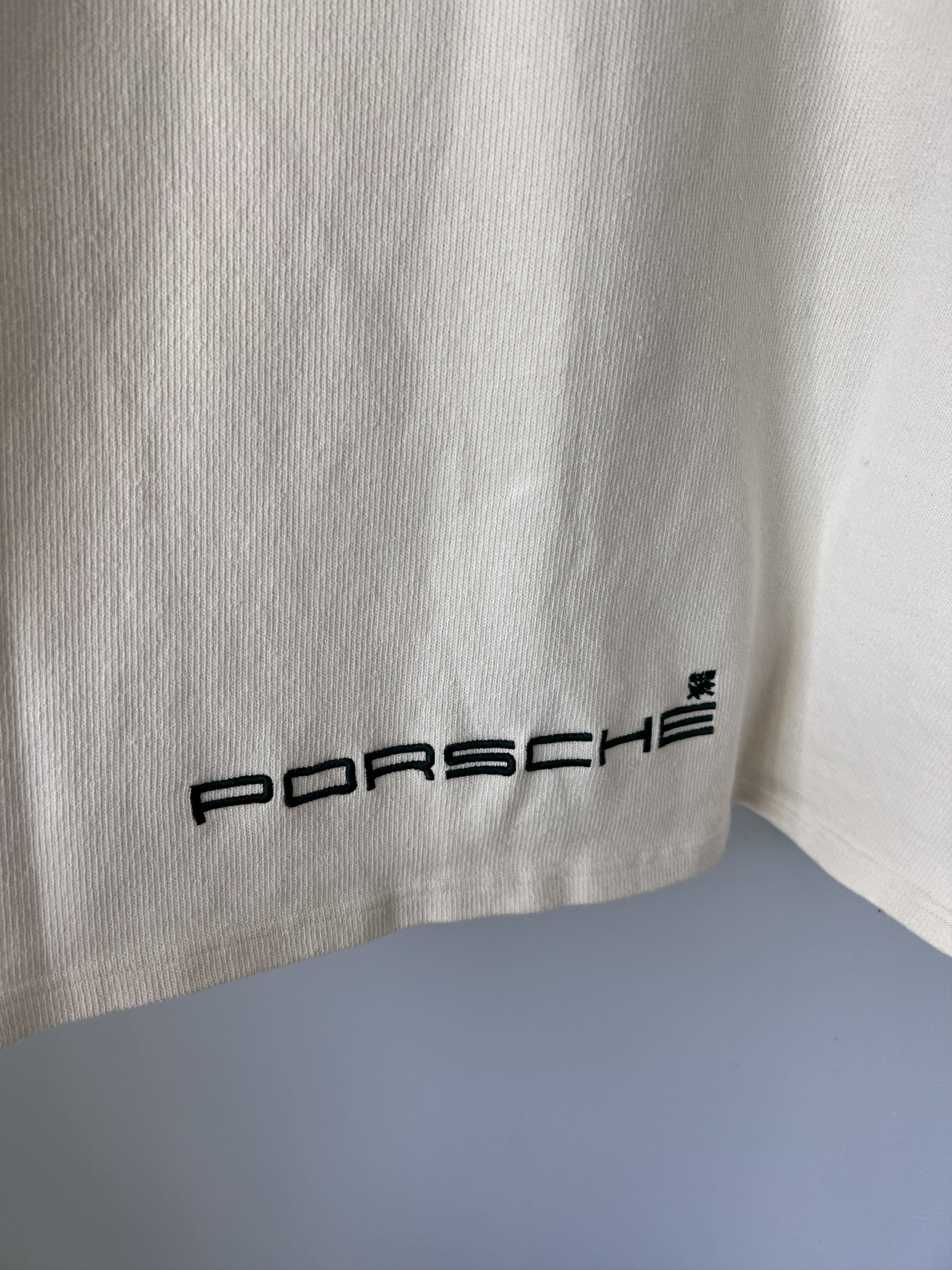 Aime Leon Dore × Porsche Design Aime Leon Dore Porsche Crest Rugby in Cream Size US XL / EU 56 / 4 - 6 Thumbnail