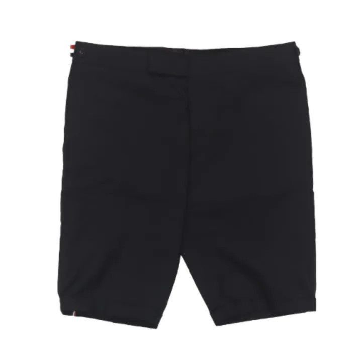 Thom Browne Thom Browne Black Mid-rise Straight Shorts -2507 Size US 26 / EU 42 - 6 Thumbnail