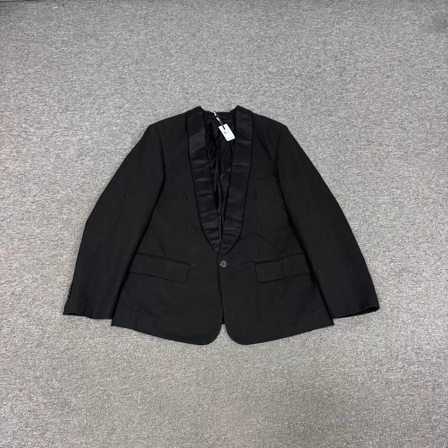Balenciaga Balenciaga Black NotchLapel Back Logo Blazer 1 mint Size US S / EU 44-46 / 1 - 2 Thumbnail