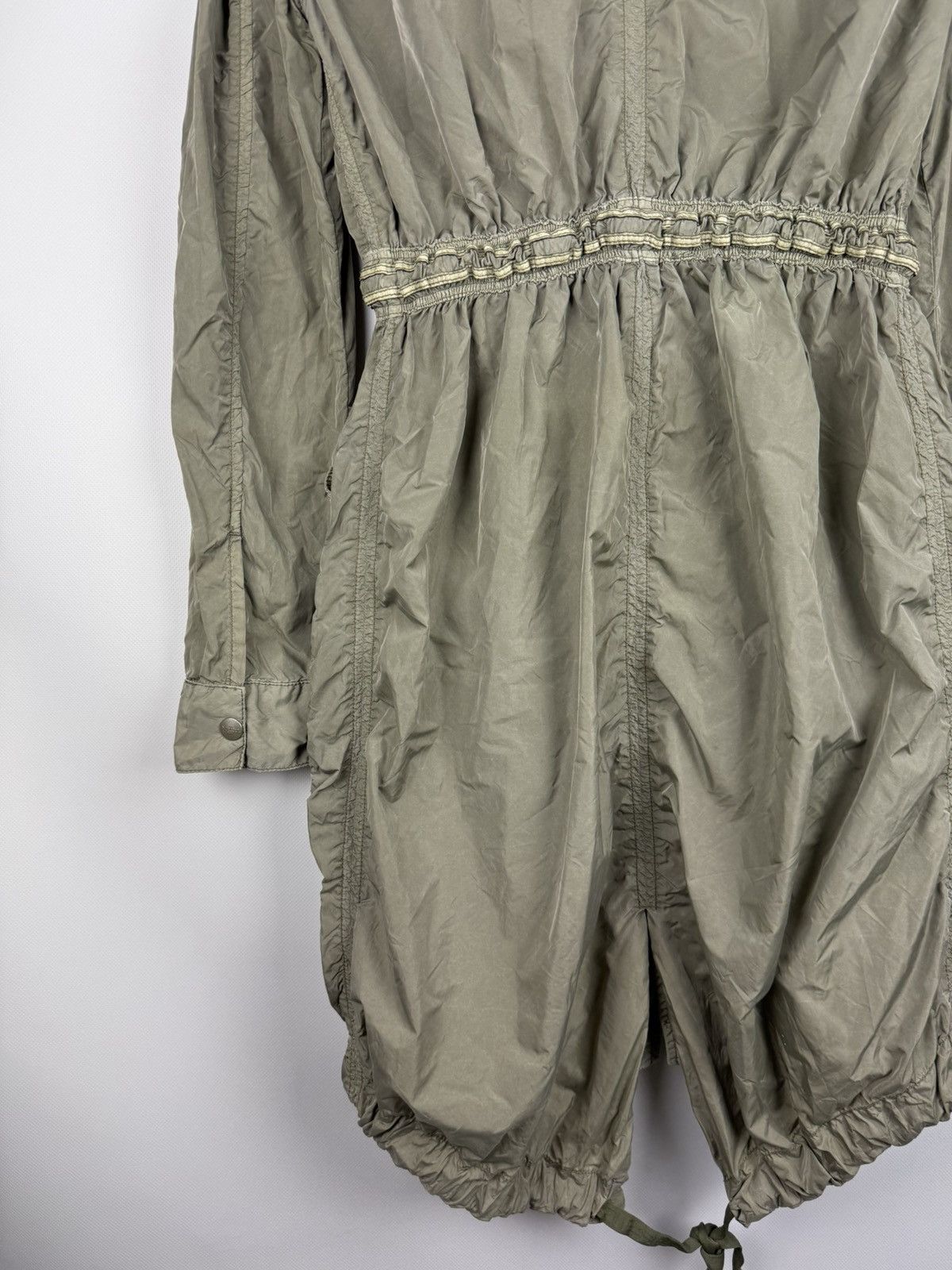 Diesel × Vintage Diesel Vintage Y2K Ladies Nylon Fishtail Hooded Parka Jacket Size M / US 6-8 / IT 42-44 - 15 Thumbnail