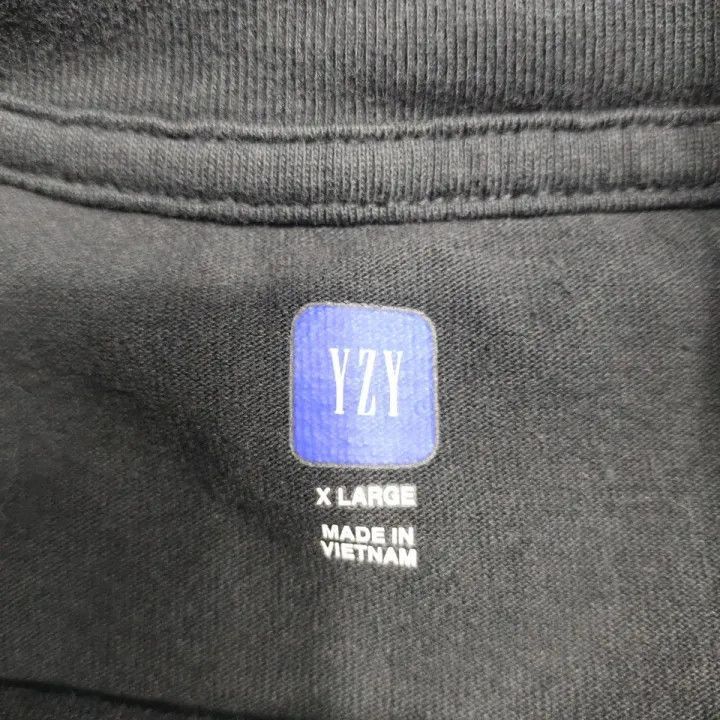 Balenciaga Balenciaga YEEZY x Gap x Balenciaga Washed Black Tee -2507 Size US XL / EU 56 / 4 - 4 Thumbnail