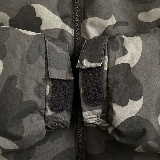 Bape BAPE Black Camo Hoodie Puffer Down Jacket a bathing ape Size US M / EU 48-50 / 2 - 5 Thumbnail