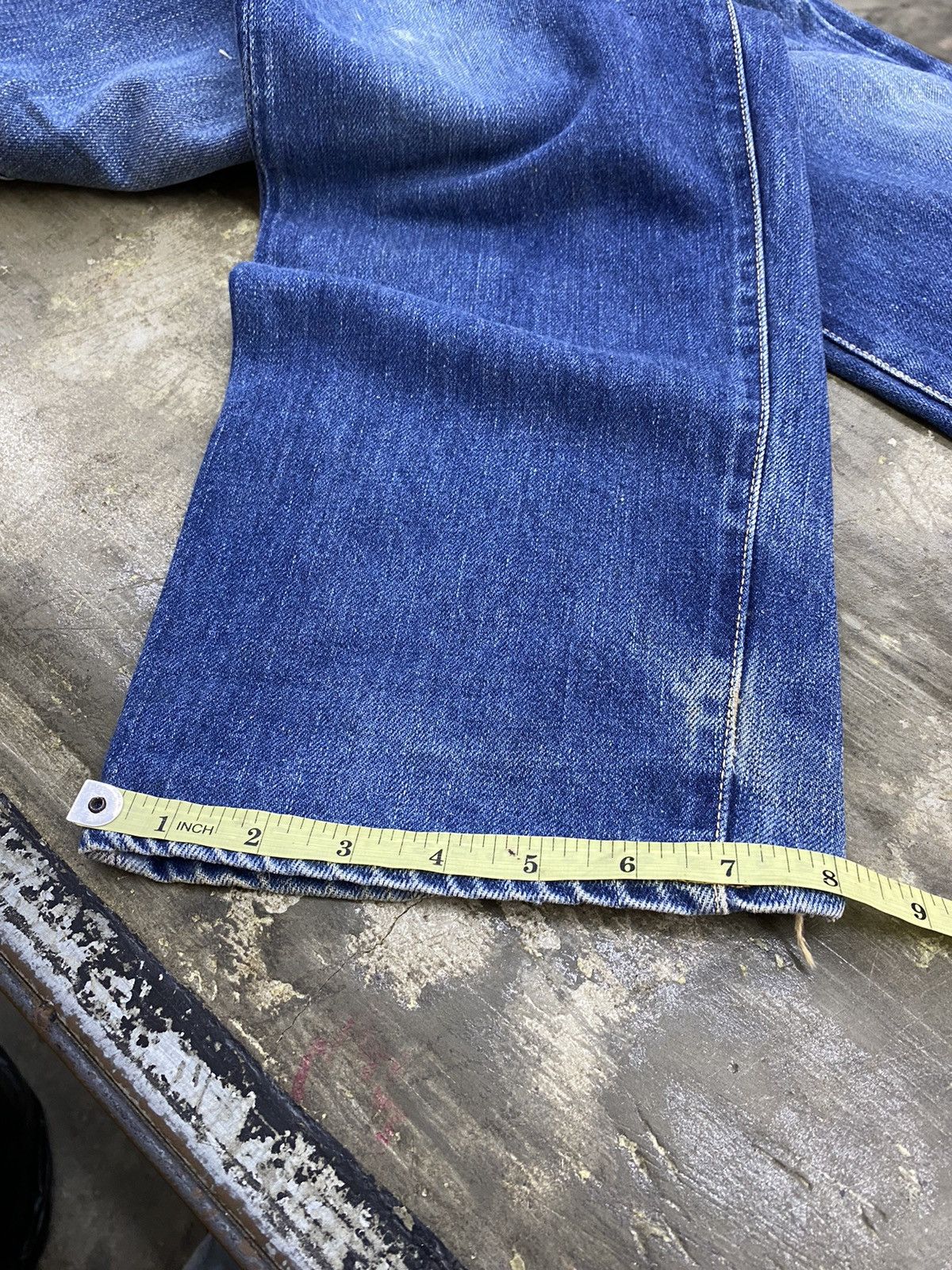 Evisu selvedge jeans iron H.R market japanese brand Size US 30 / EU 46 - 15 Thumbnail