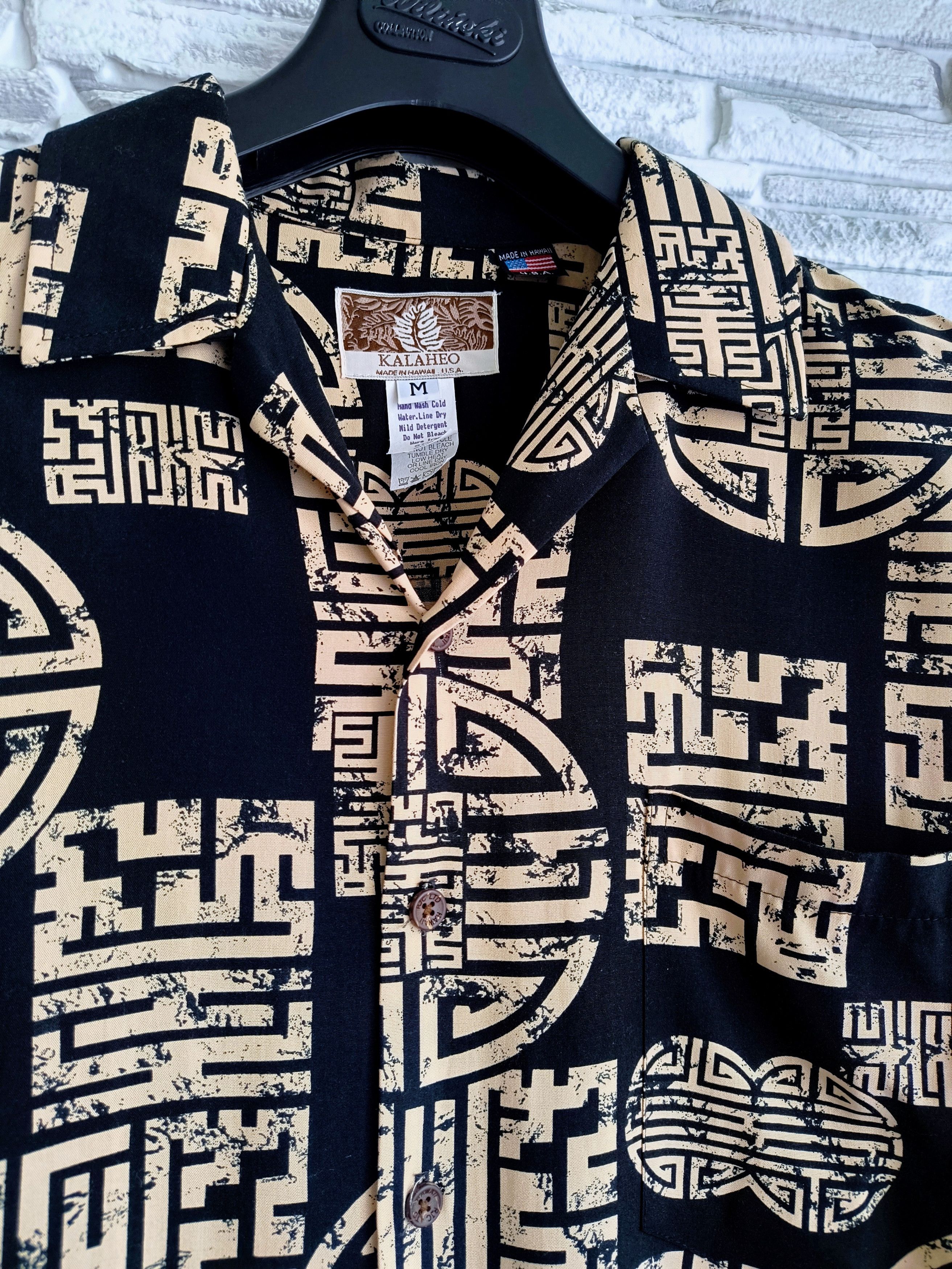 Kalaheo Vintage Aztec Print Hawaiian Shirt Size US M / EU 48-50 / 2 - 4 Thumbnail